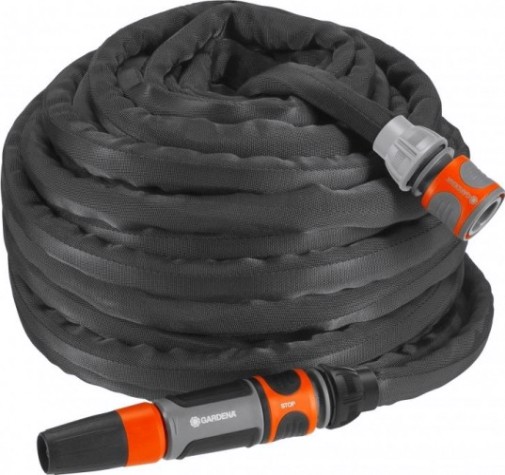 Шланг текстильный GARDENA Liano 1/2" х 20 м с комплектом для полива 18434-20.000.00 [18434-20.000.00]